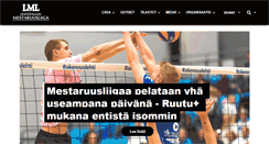 Desktop Screenshot of mestaruusliiga.fi