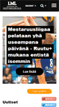 Mobile Screenshot of mestaruusliiga.fi