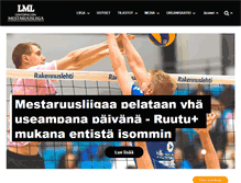 Tablet Screenshot of mestaruusliiga.fi
